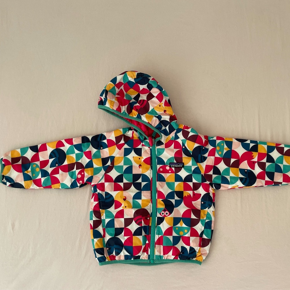 Patagonia toddler girl reversible jacket